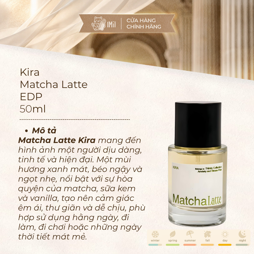 Kira Parfum Matcha Latte 50ml