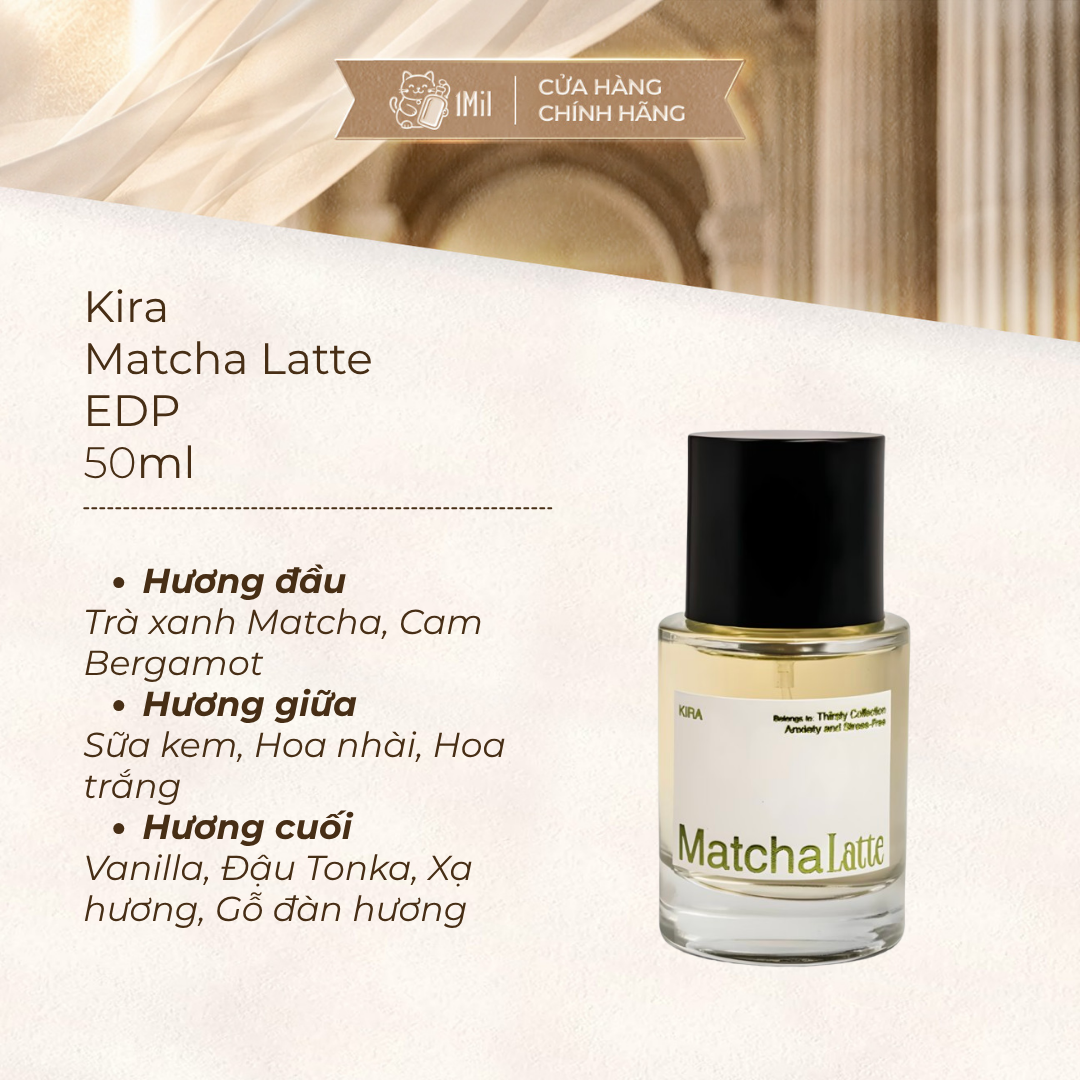 Kira Parfum Matcha Latte 50ml