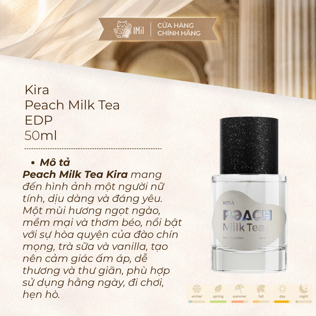 Kira Peach Milk Tea EDP 50ml