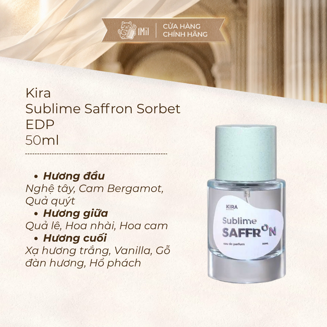 Kira Sublime Saffron EDP 50ml