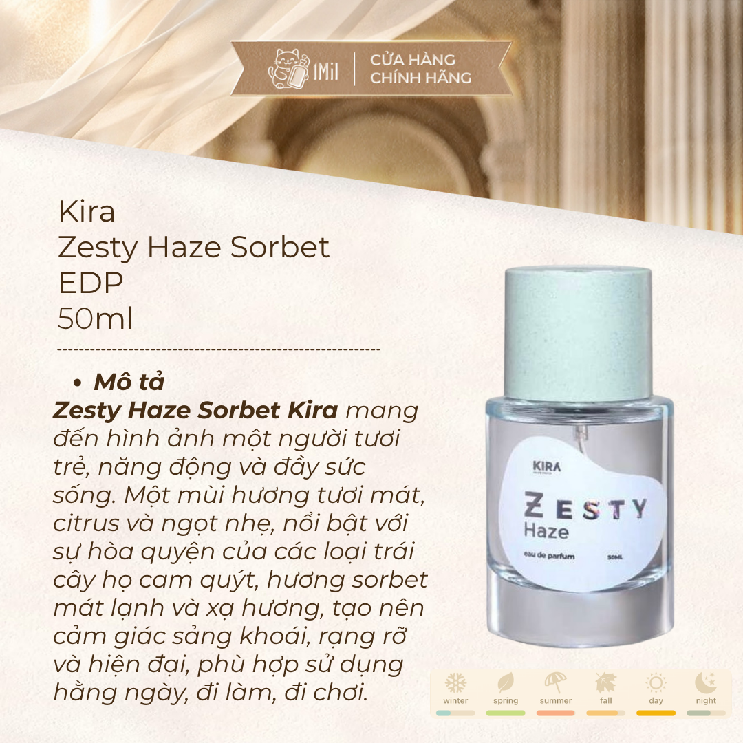 Kira Zesty Haze EDP 50ml