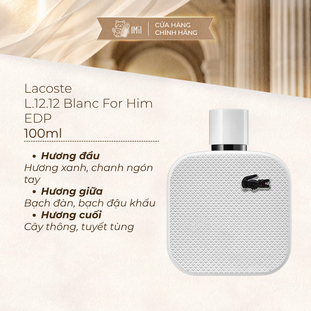 Lacoste L.12.12 Blanc EDP