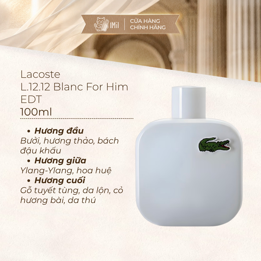 Lacoste L.12.12 Blanc EDT