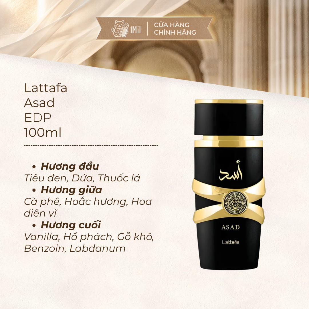 Lattafa Asad EDP 100ml