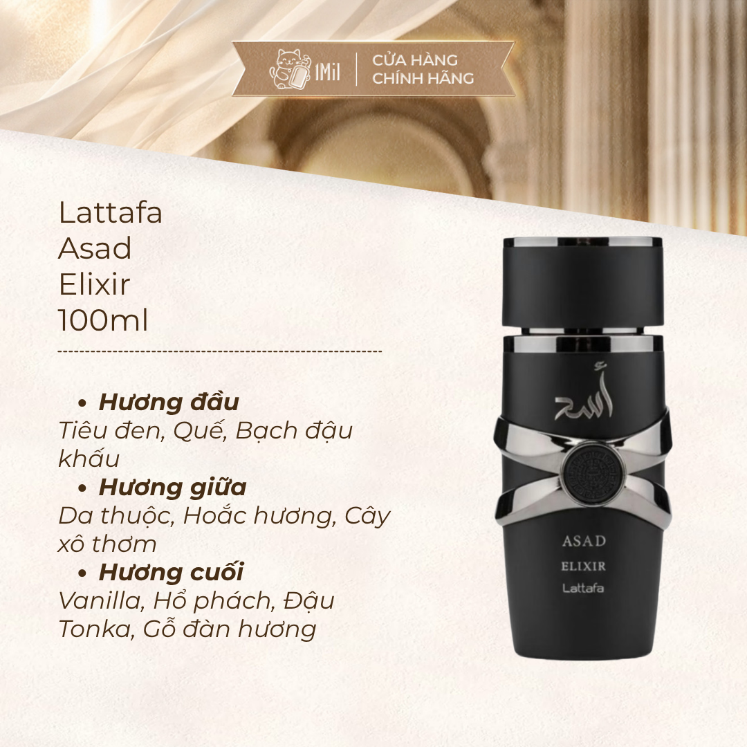 Lattafa Asad Elixir EDP 100ml
