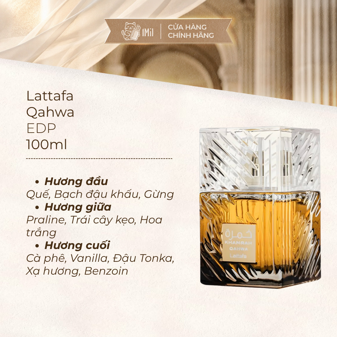 Lattafa Khamrah Qahwa EDP 100ml