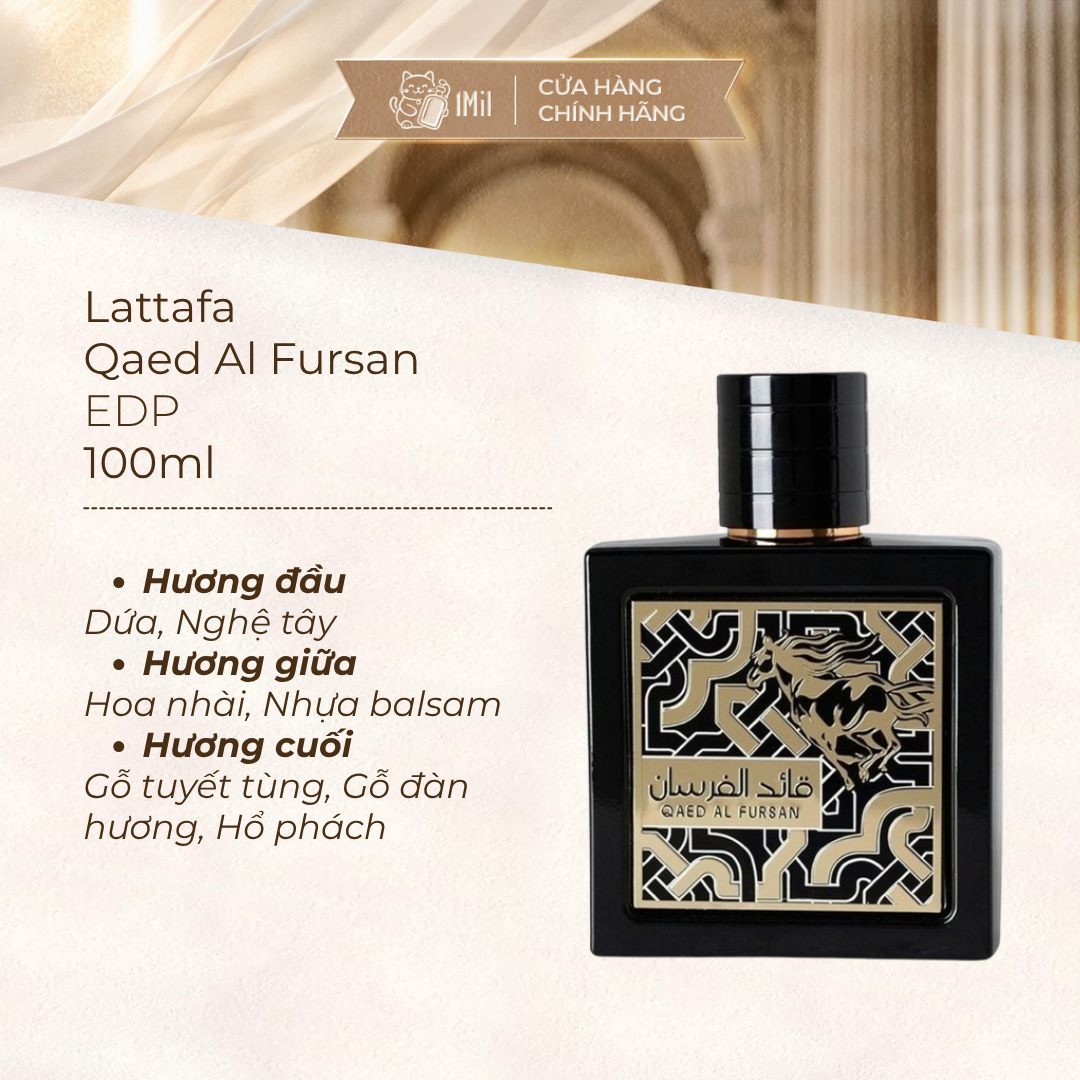 Lattafa Qaed Al Fursan EDP 90ml