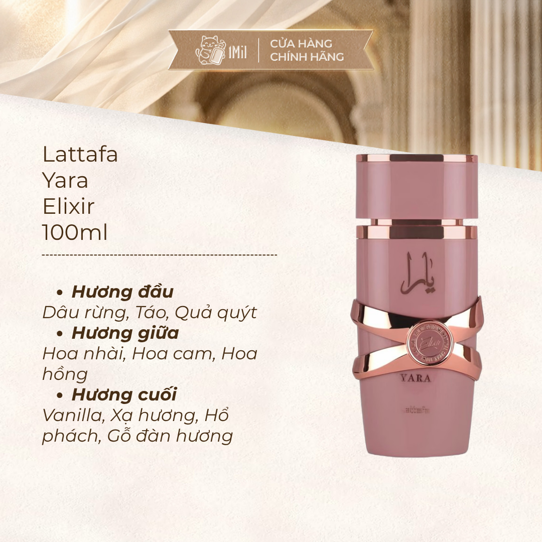 Lattafa Yara Elixir EDP 100ml