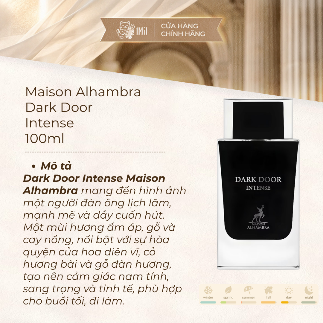 Maison Alhambra Dark Door Intense EDP 100ml