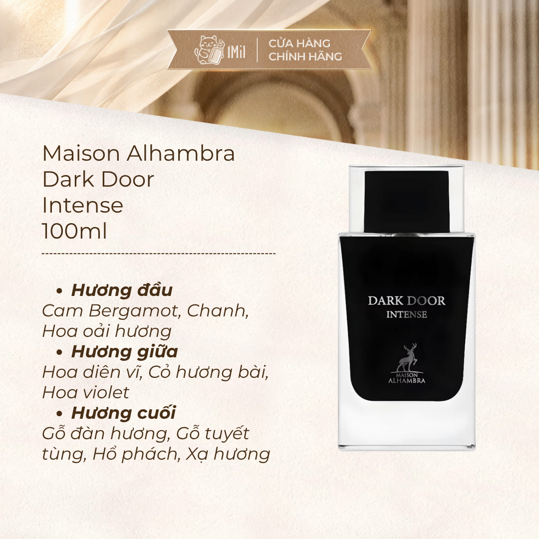 Maison Alhambra Dark Door Intense EDP 100ml