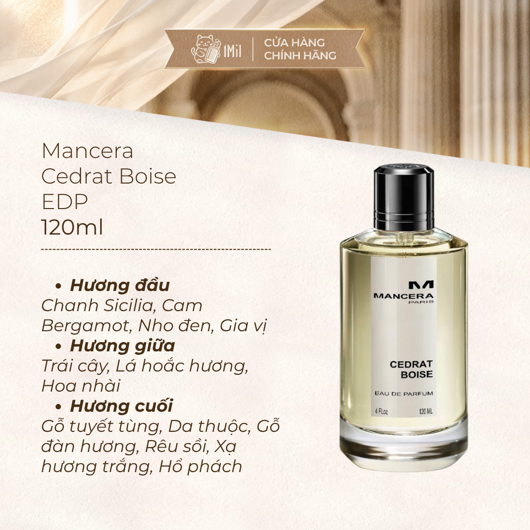 Mancera Cedrat Boise EDP 120ml