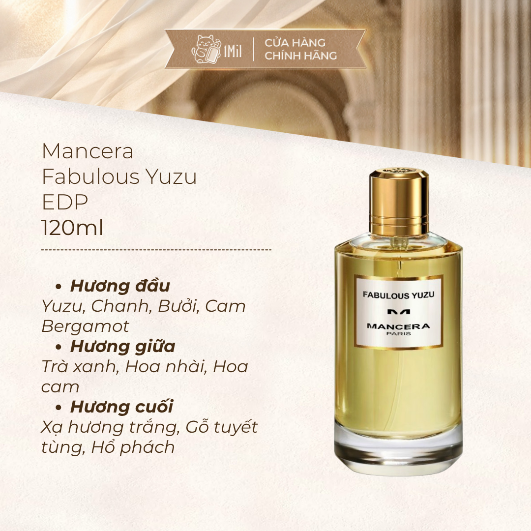 Mancera Fabulous Yuzu EDP 120ml