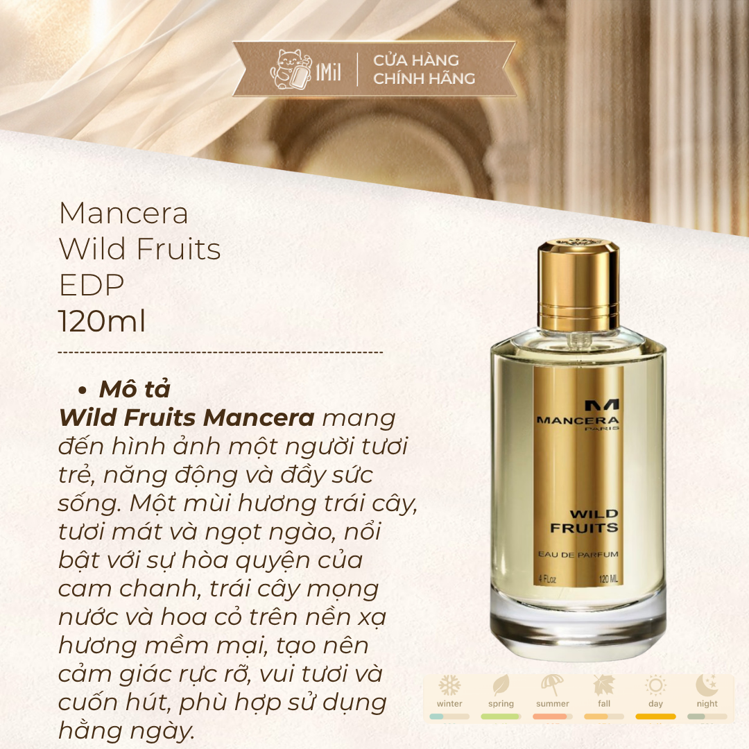 Mancera Wild Fruits EDP 120ml