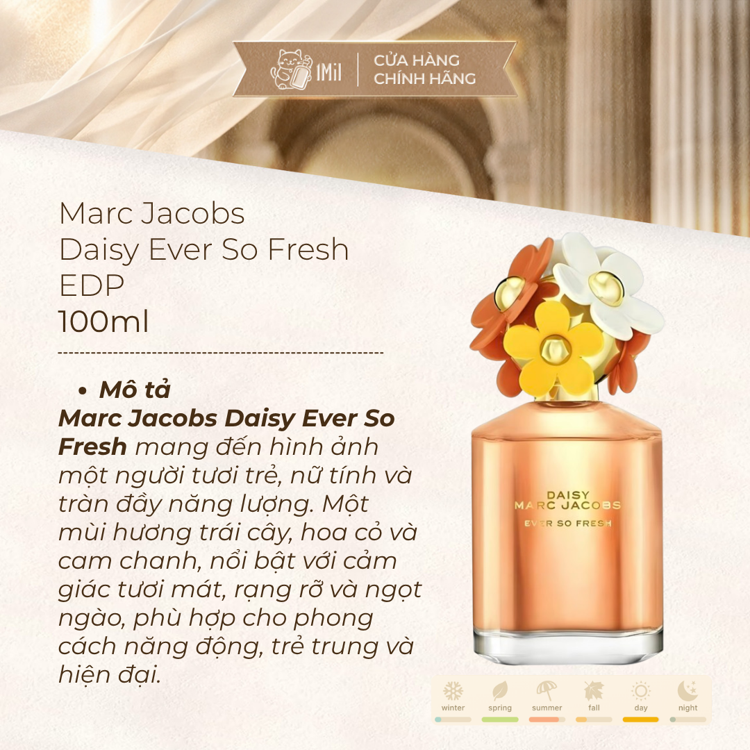 Marc Jacobs Daisy Ever So Fresh EDP 125ml