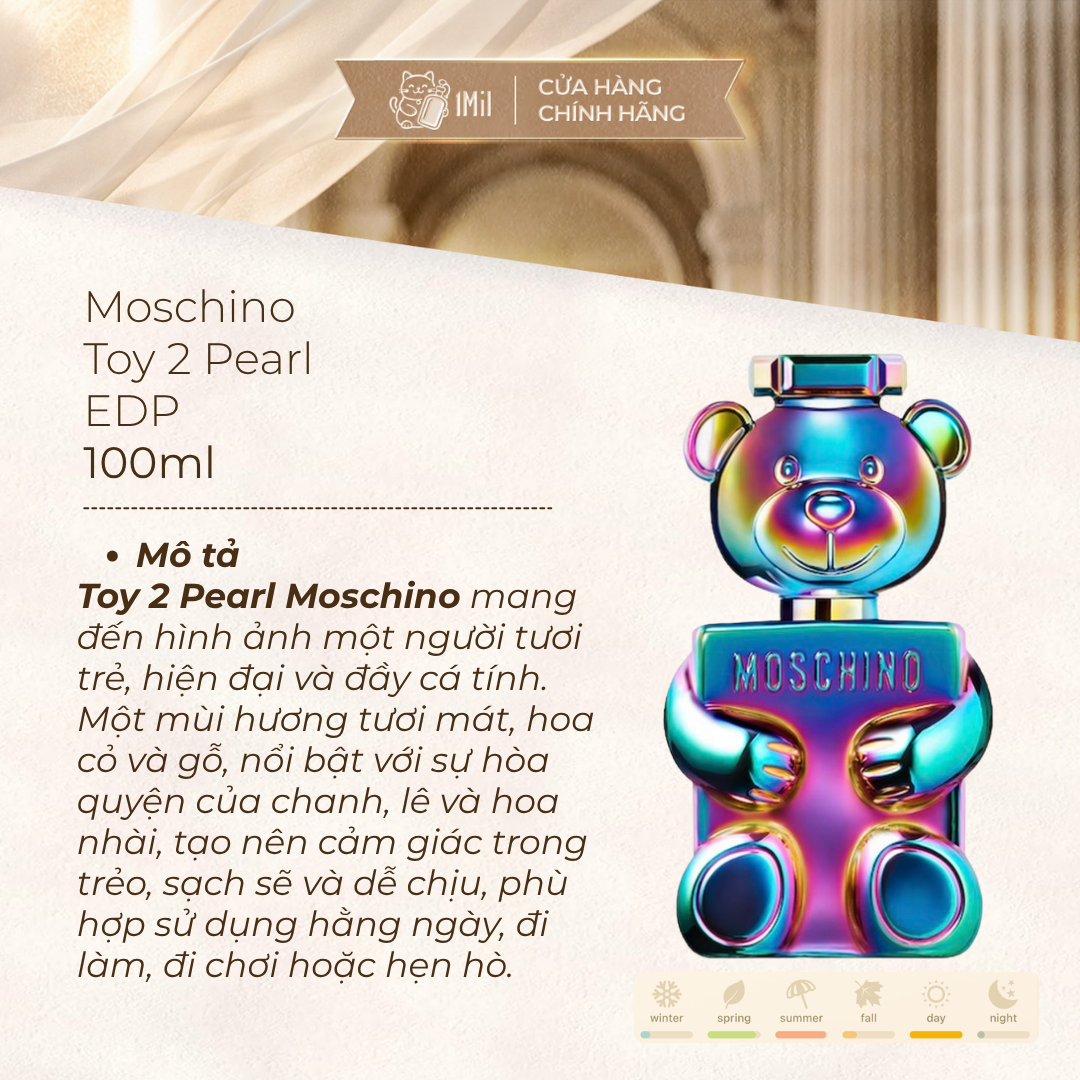 Moschino Toy 2 Pearl EDP 100ml
