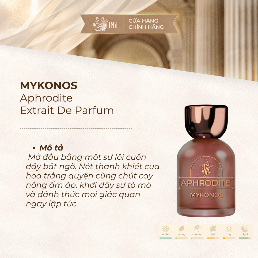 Mykonos Aphrodite Extrait De Parfum 50ml