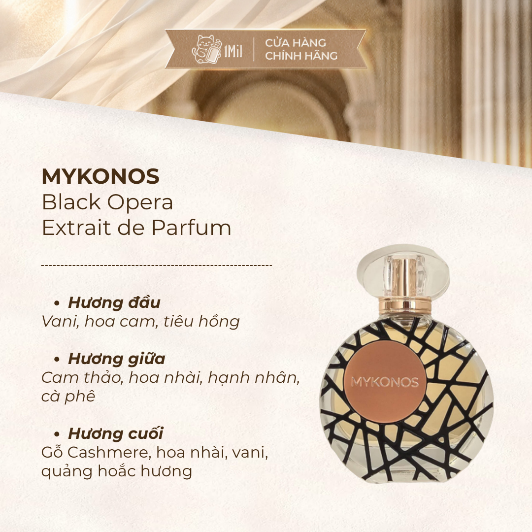 Mykonos Black Opera Extrait de Parfum 100ml