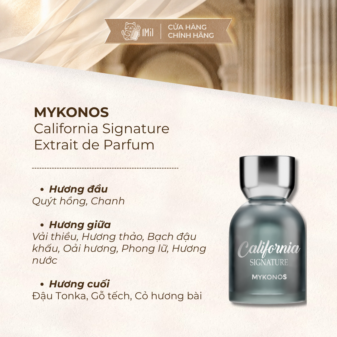 Mykonos California Signature Extrait de Parfum 50ml
