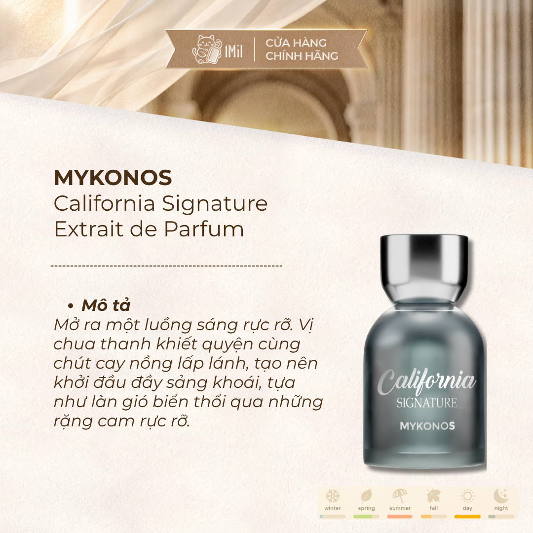 Mykonos California Signature Extrait de Parfum 50ml
