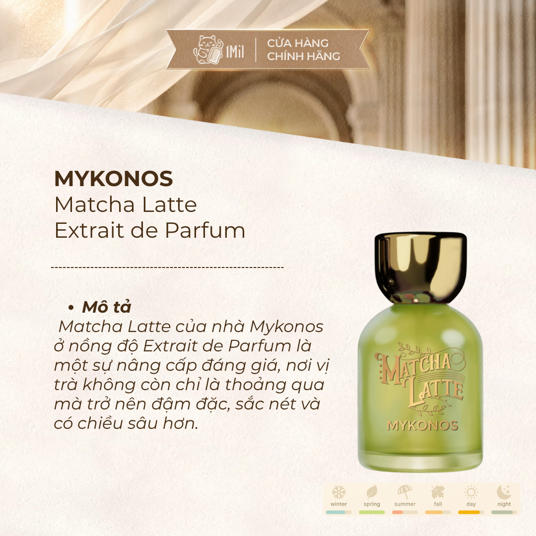 Mykonos Matcha Latte Extrait De Parfum 50ml