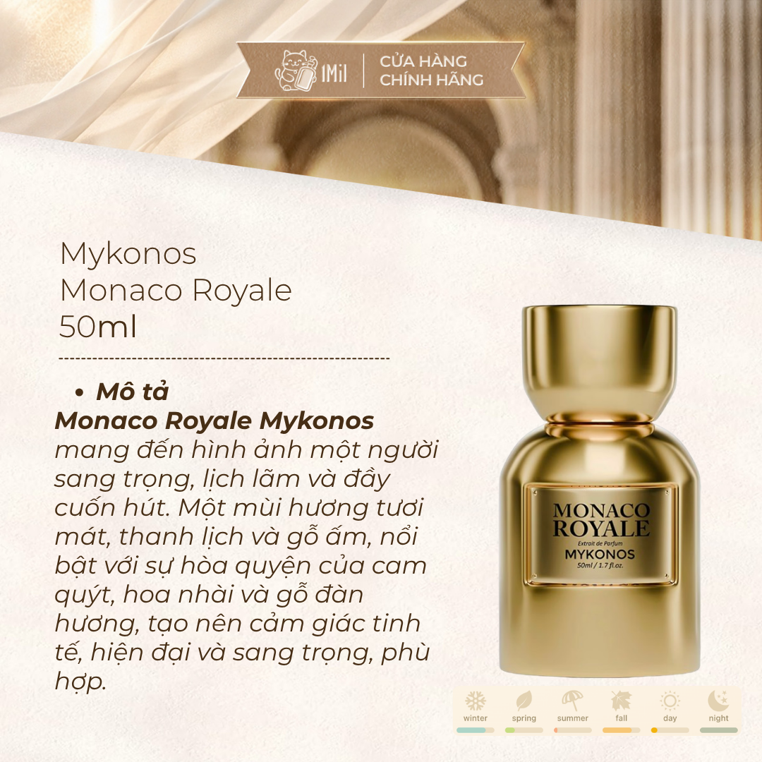 Mykonos Monaco Royale Extrait de Parfum 50ml
