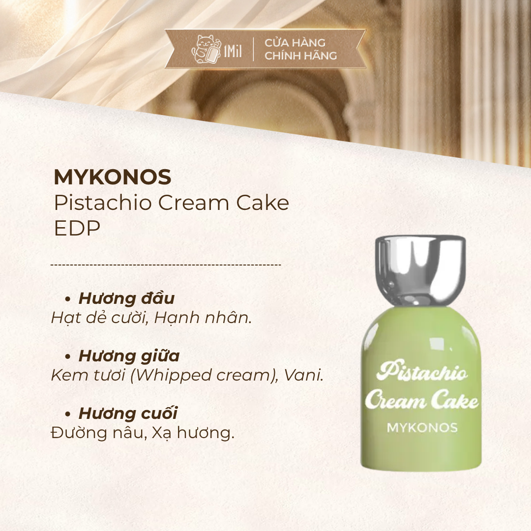 Mykonos Pistachio Cream Cake EDP 50ml