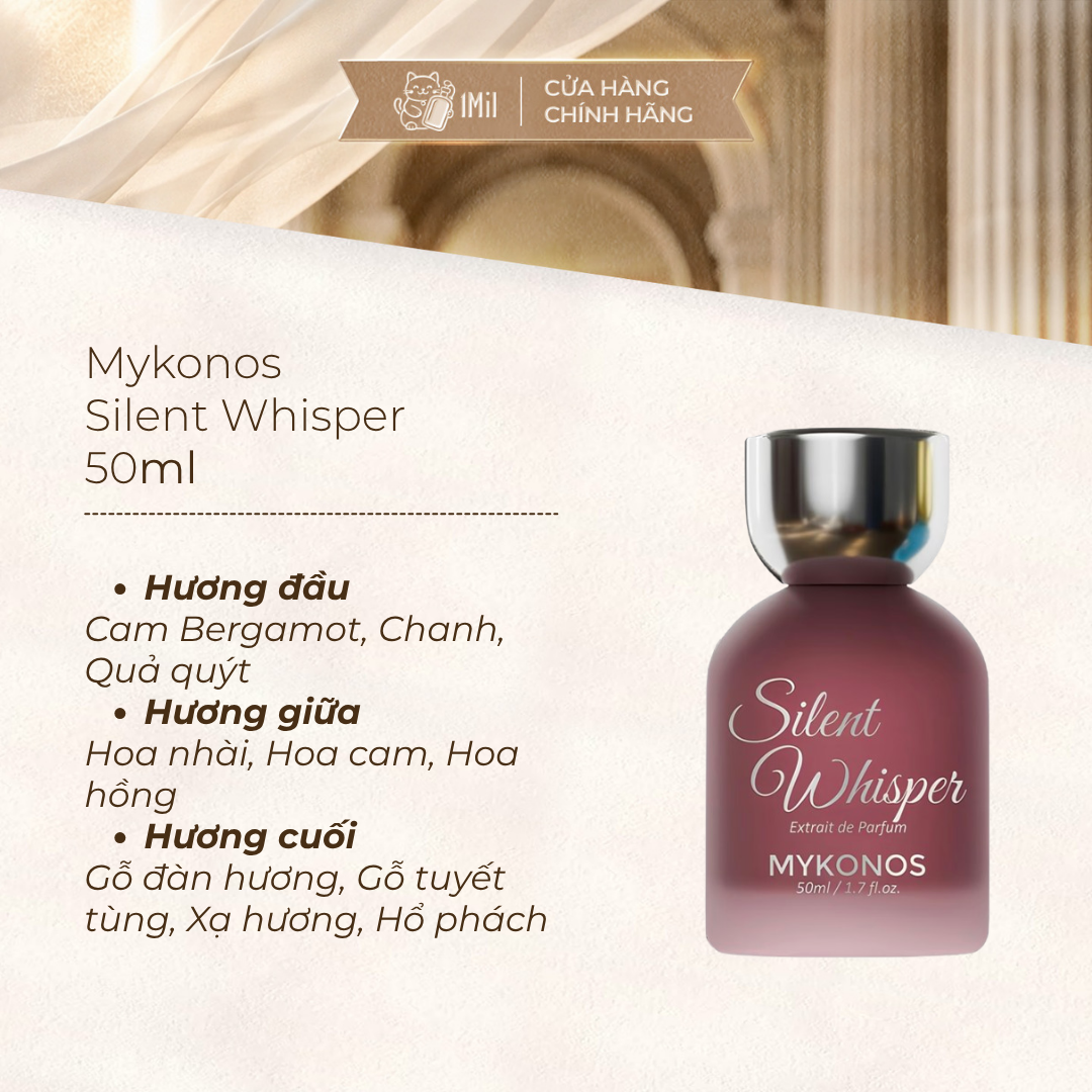 Mykonos Silent Whisper Extrait de Parfum 50ml
