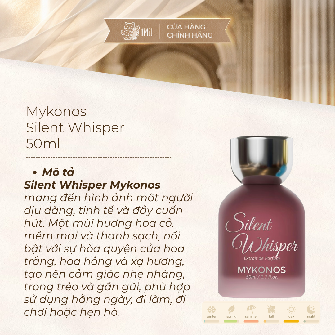 Mykonos Silent Whisper Extrait de Parfum 50ml