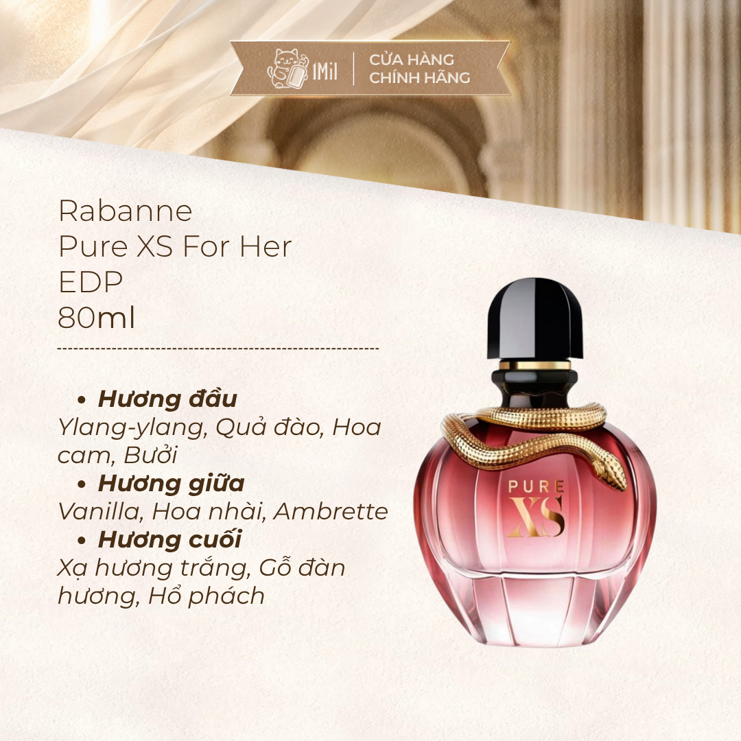 Paco Rabanne Pure XS For Her 80ml