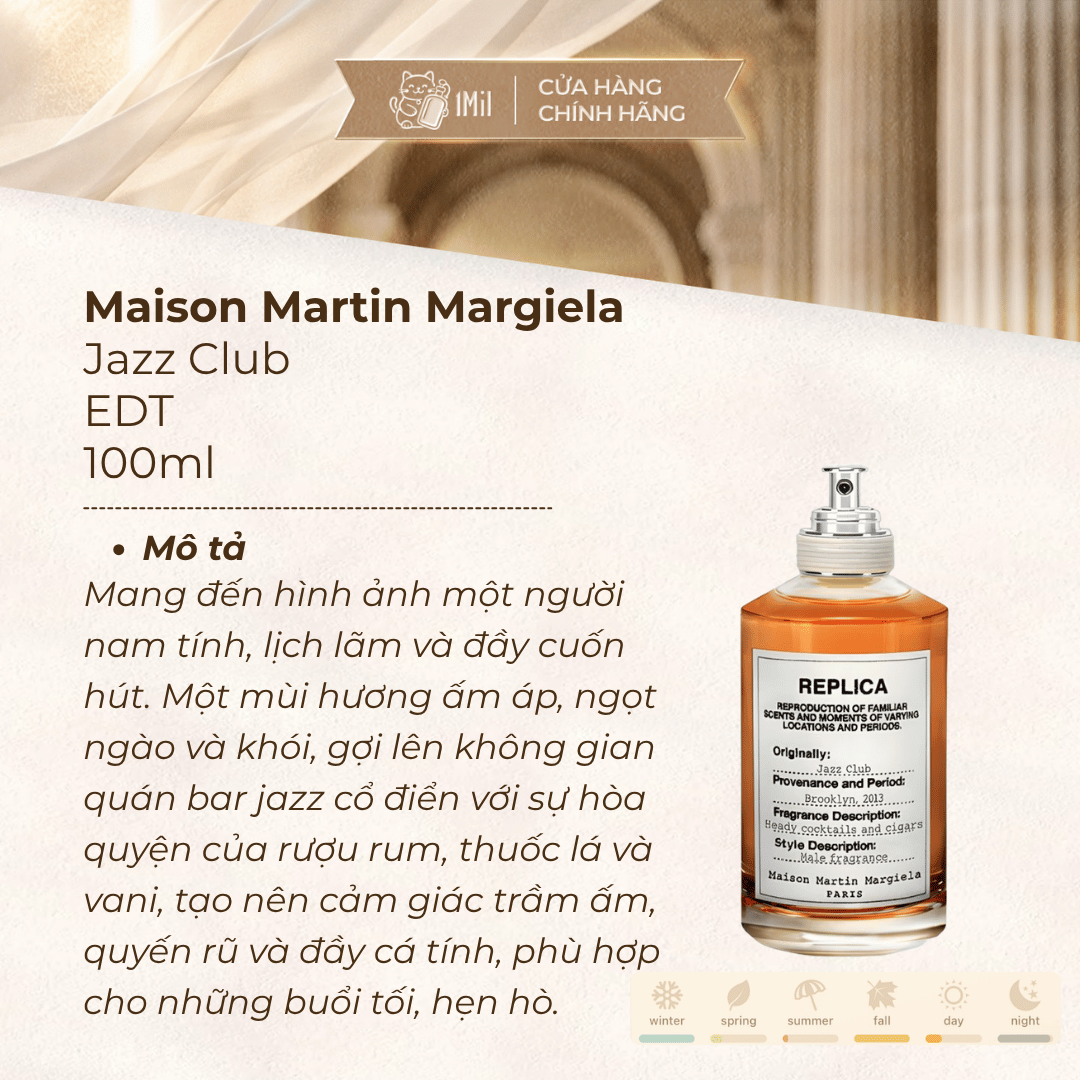 Replica Jazz Club EDT 100ml