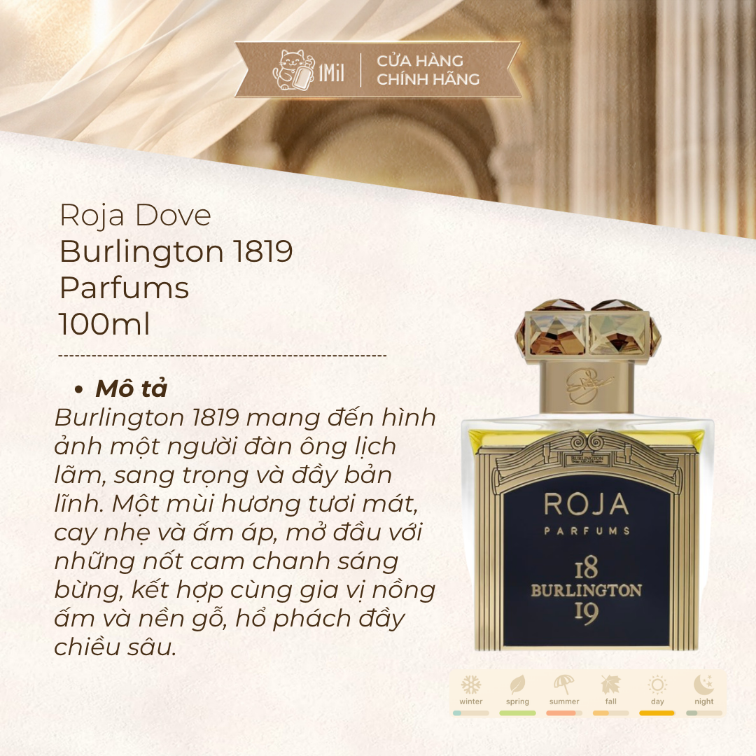 Roja Burlington 1819 EDP 100ml