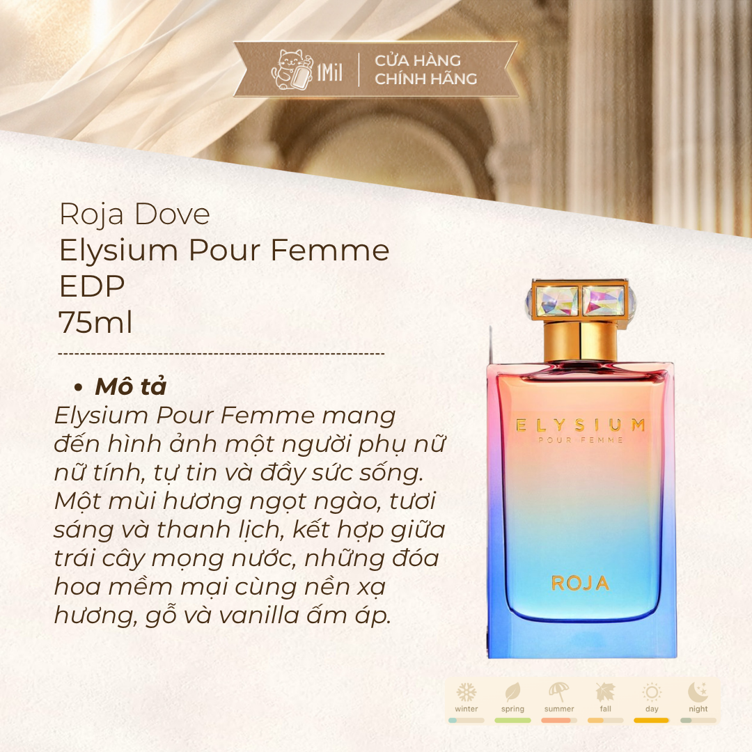 Roja Elysium Pour Femme EDP 75ml