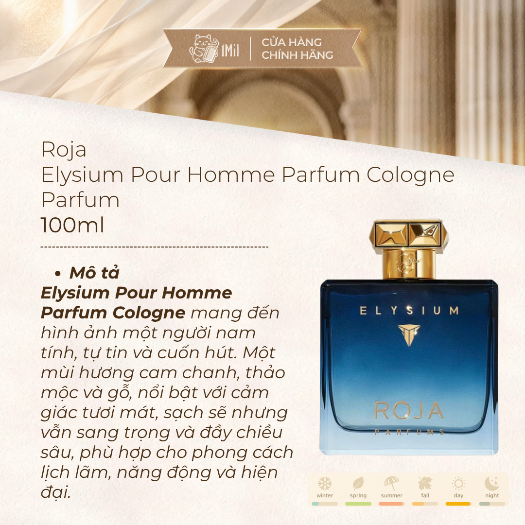 Roja Elysium Pour Homme EDP 100ml