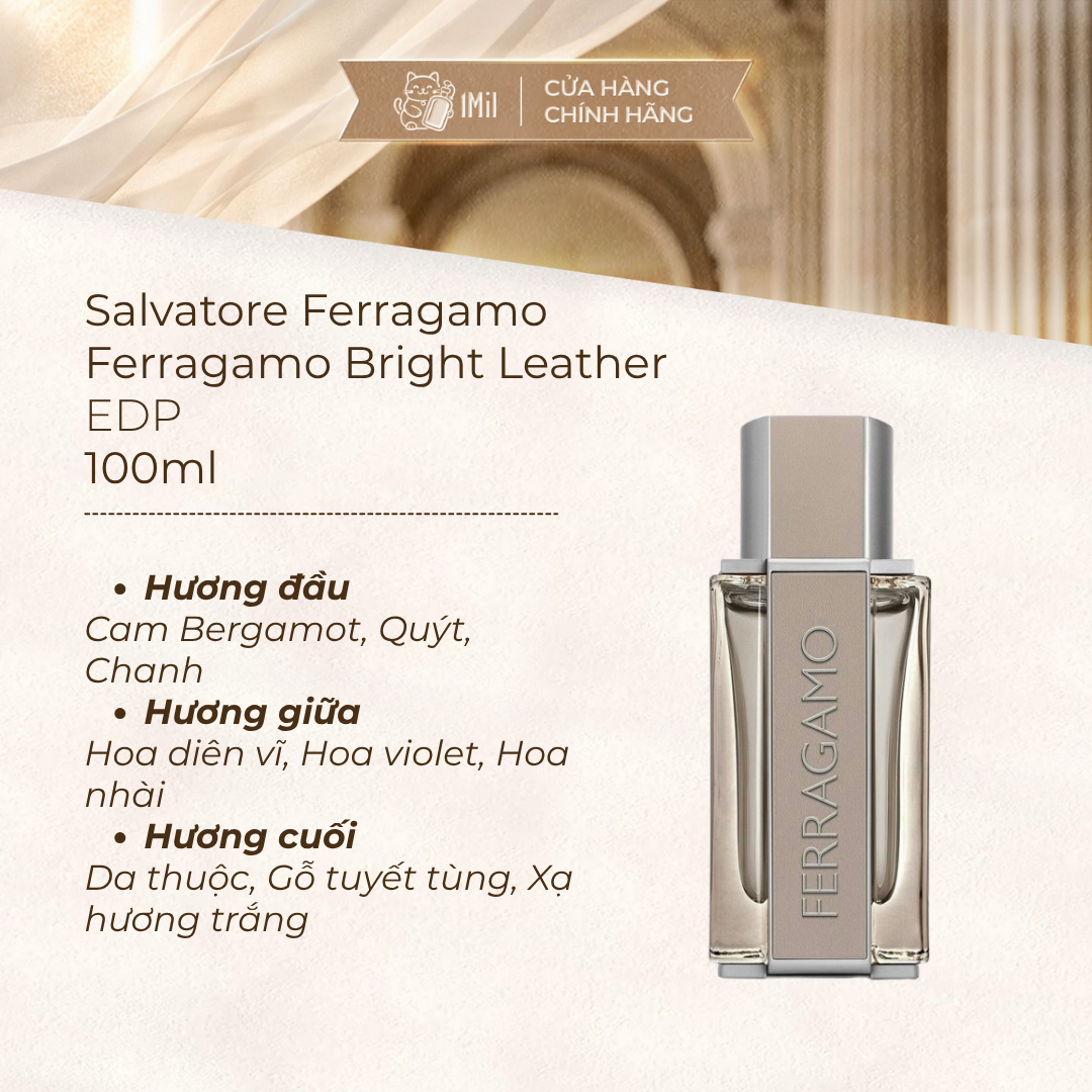Salvatore Ferragamo Bright Leather EDT 100ml