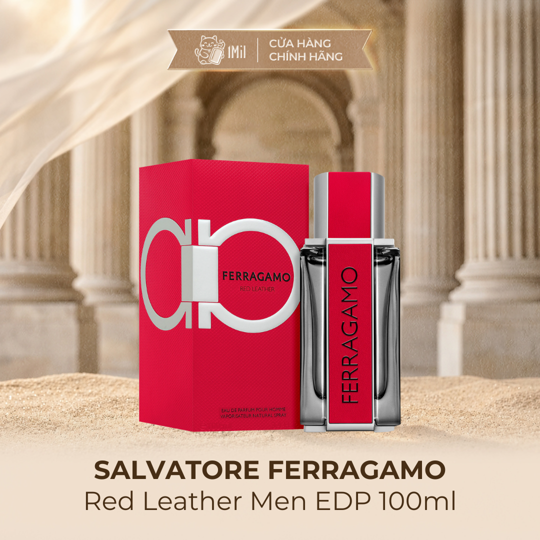 Salvatore Ferragamo Ferragamo Red Leather Men EDP 100ml