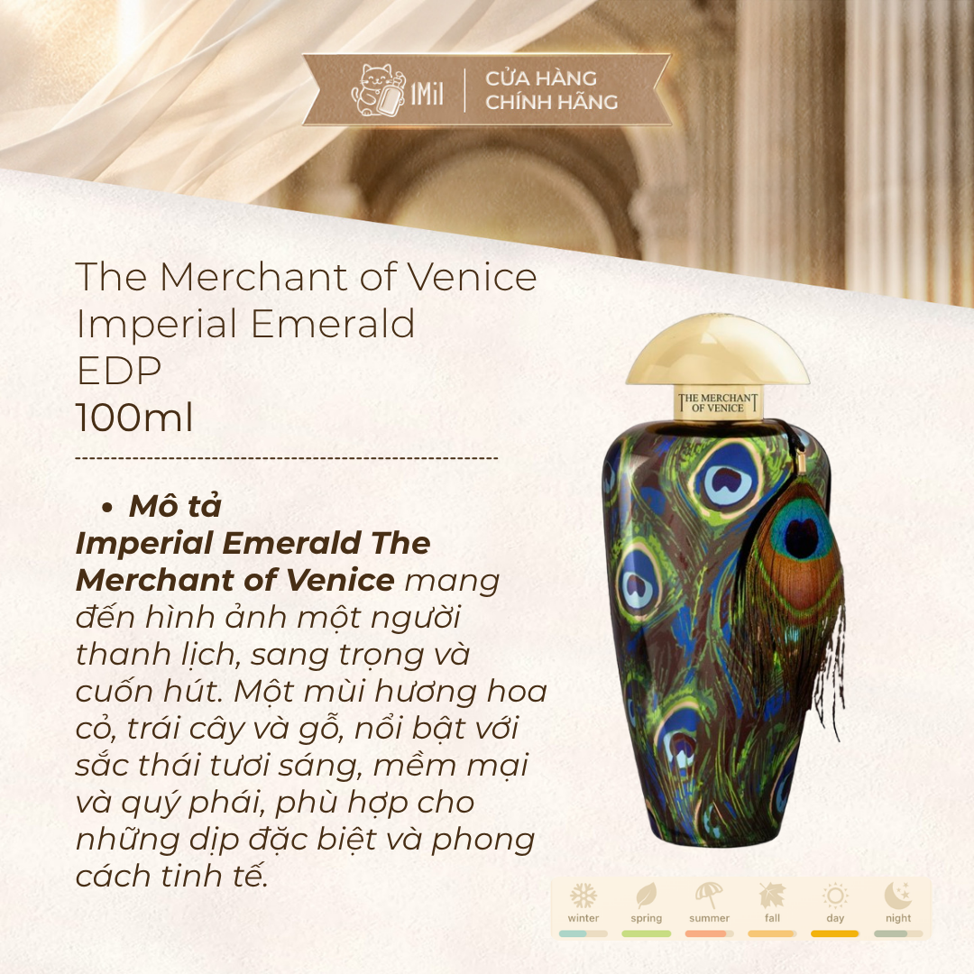 The Merchant Of Venice Imperial Emerald EDP 100ml