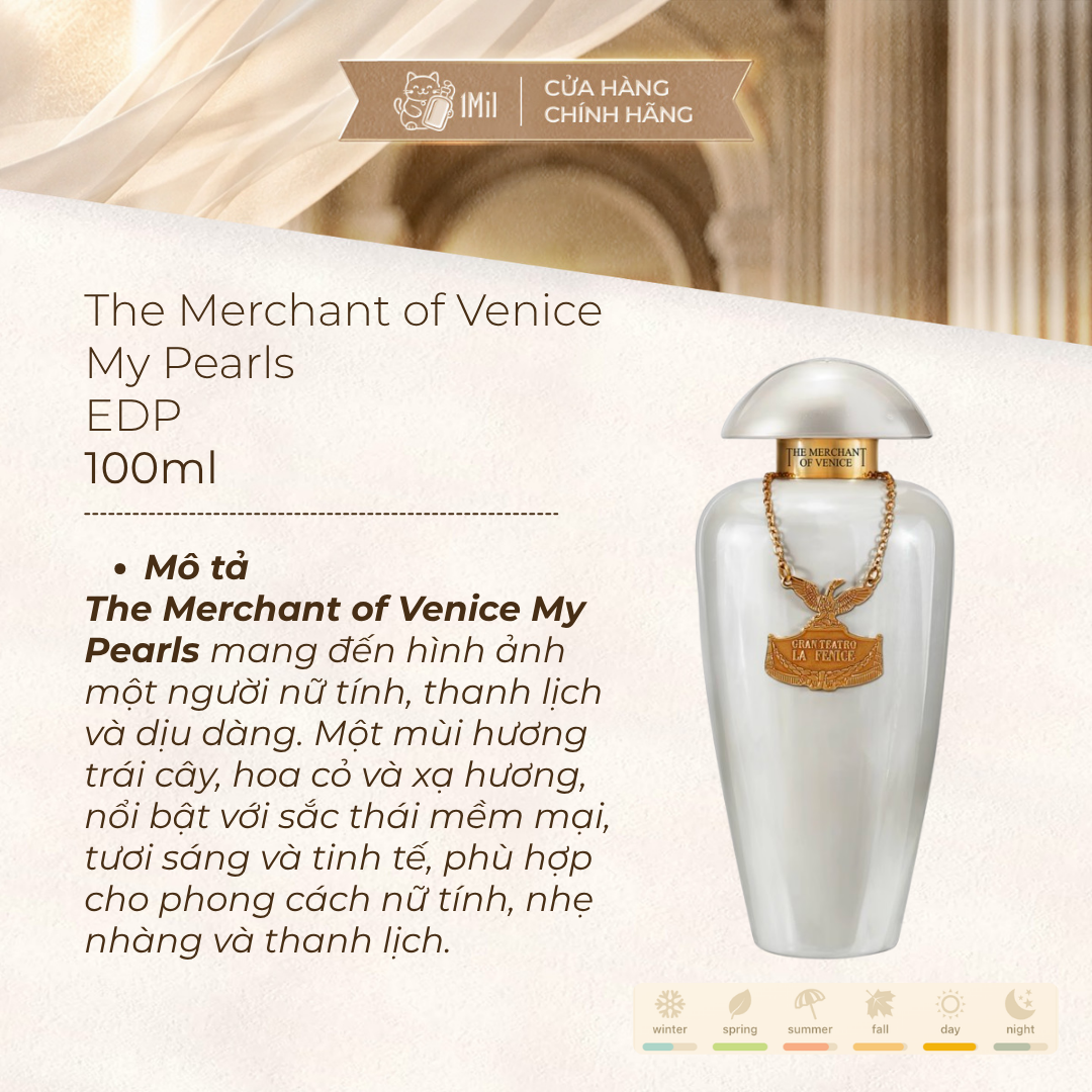 The Merchant Of Venice My Pearls EDP Concentrée 100ml