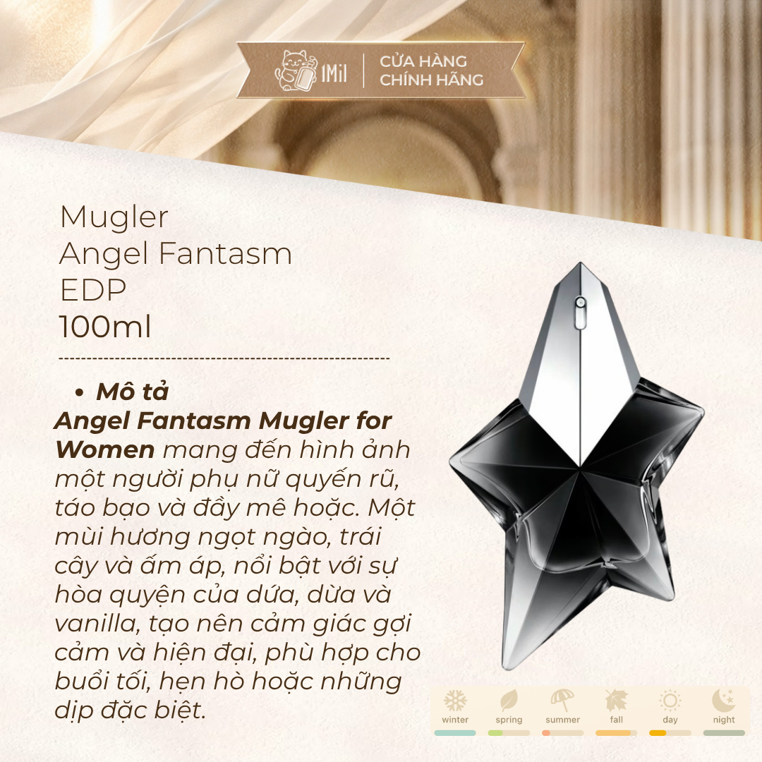Thierry Mugler Angel Fantasm EDP Sensuelle Etoile Star 100ml