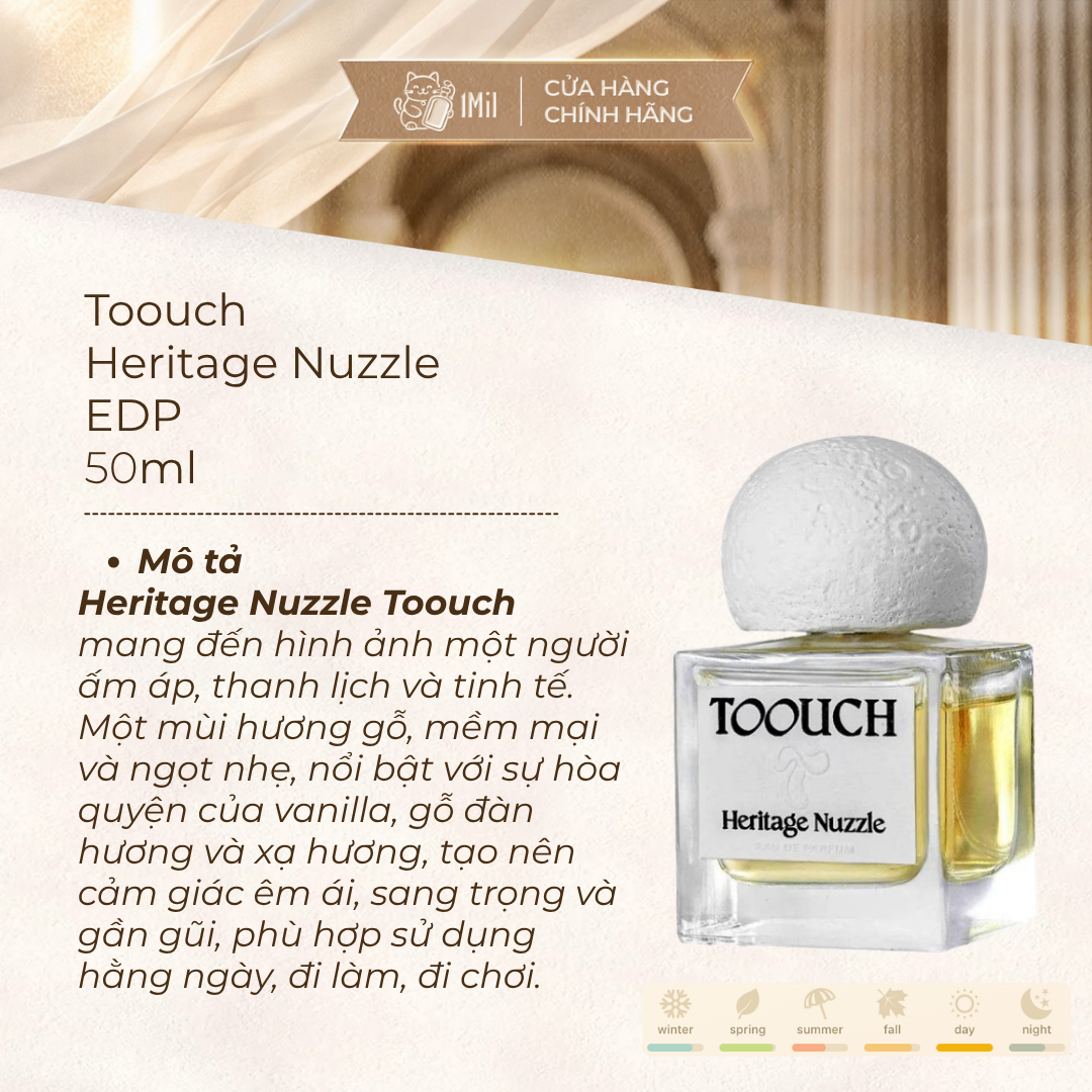 Toouch Heritage Nuzzle EDP 55ml