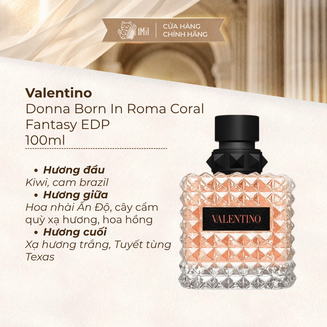 Valentino Donna Born In Roma Coral Fantasy EDP 100ml