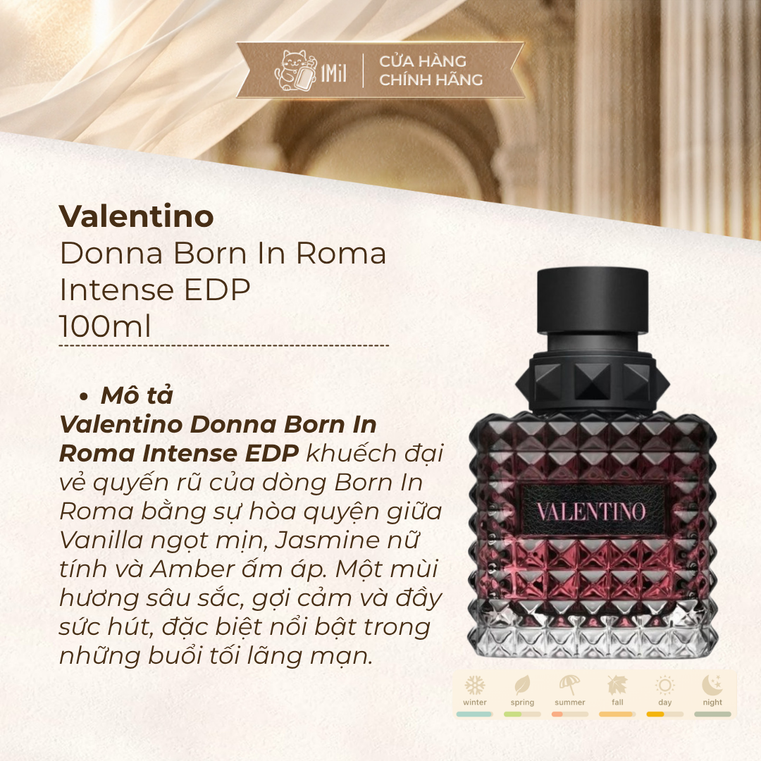 Valentino Donna Born In Roma Intense EDP Intense 100ml