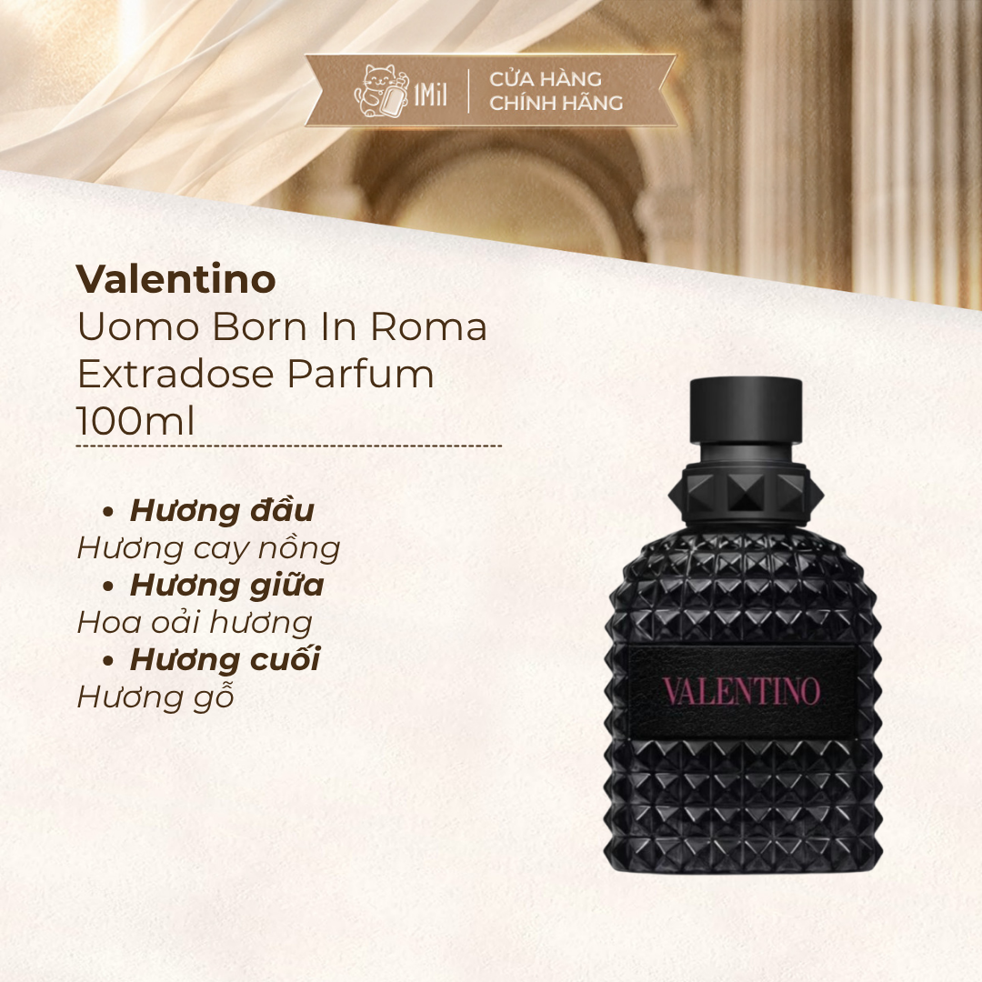 Valentino Uomo Born In Roma Extradose Parfum 100ml