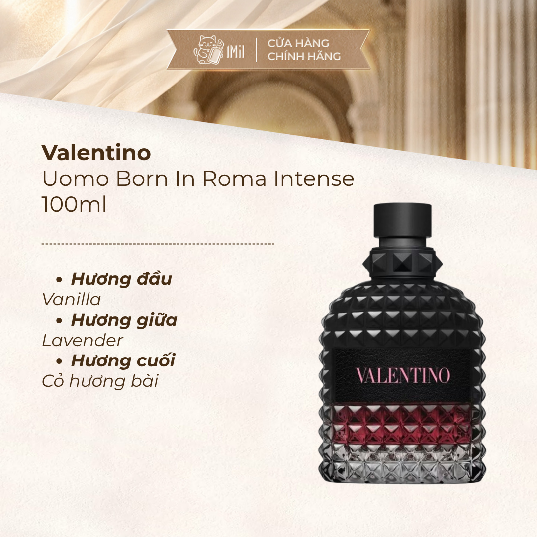 Valentino Uomo Born In Roma Intense EDP 100ml