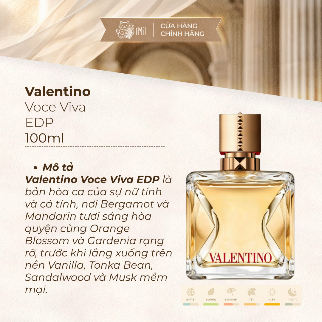 Valentino Voce Viva Intense EDP 100ml