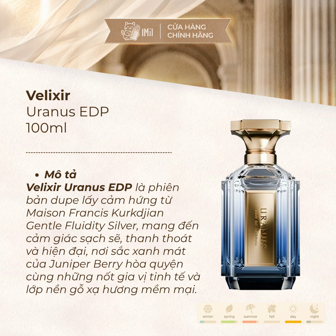 Velixir Uranus EDP 100ml