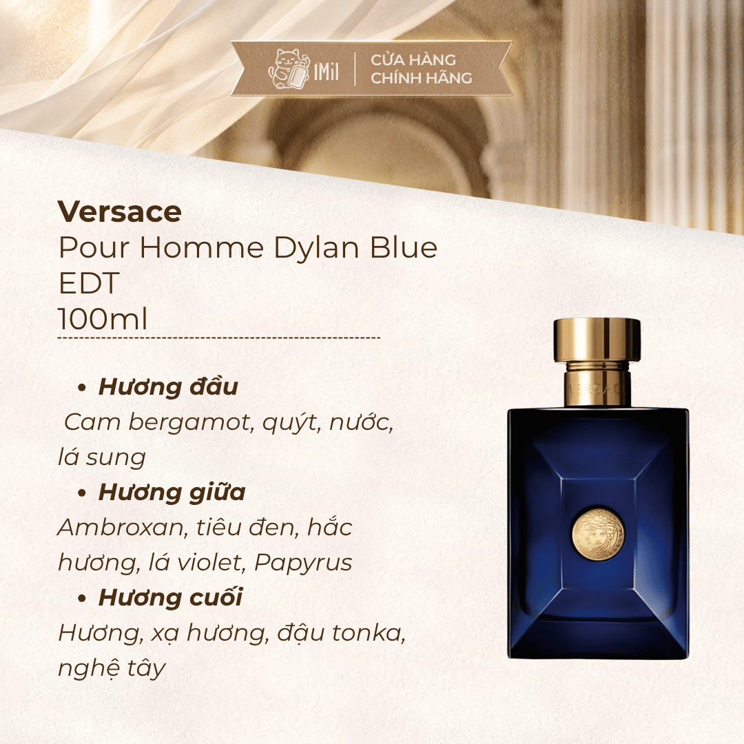 Versace Pour Homme Dylan Blue EDT 100ml