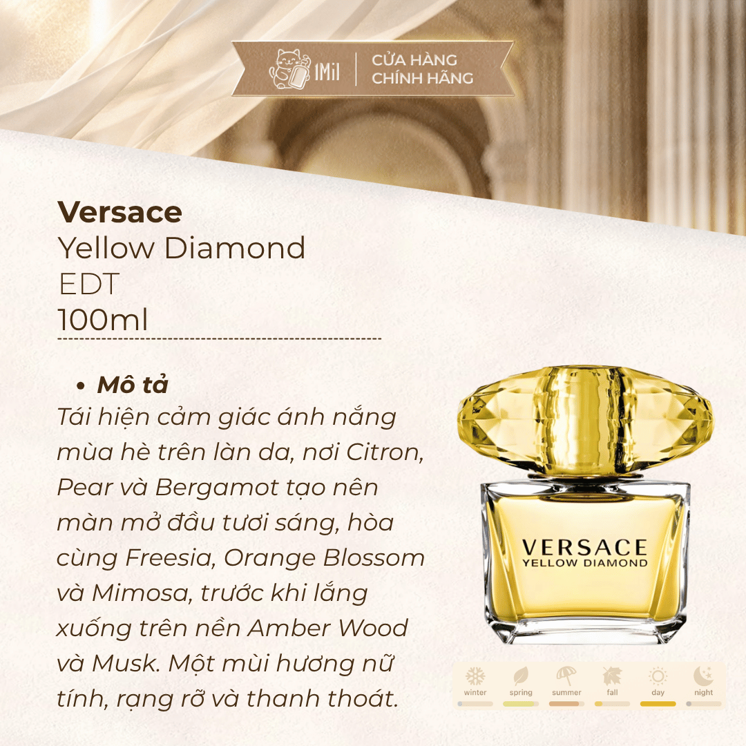 Versace Yellow Diamond EDT 90ml