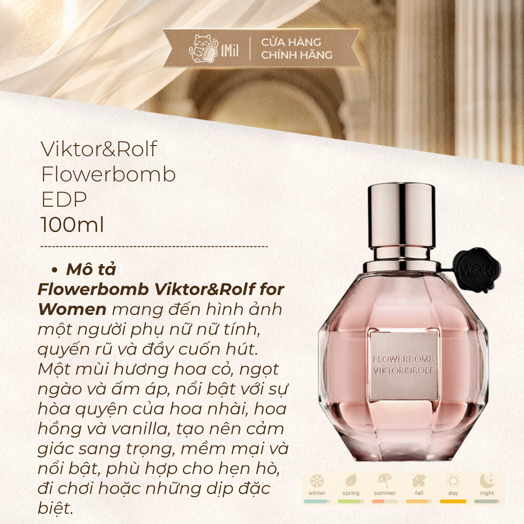 Viktor & Rolf Flowerbomb L'Eau De Parfum 100ml