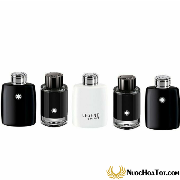 Giftset nước hoa nam Montblanc 5 chai mini