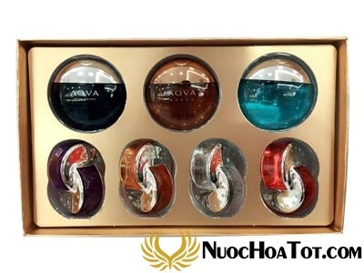 Set nước hoa 7 chai BVLgari EDT